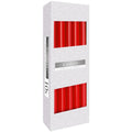 Red Taper Candles, Box of 10