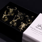Set of 6 Wild Forest Creatures Shot Glasses - 50ml – view 9