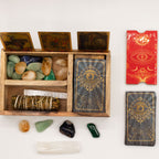 Three Section Tarot Box with Card Holder – view 4