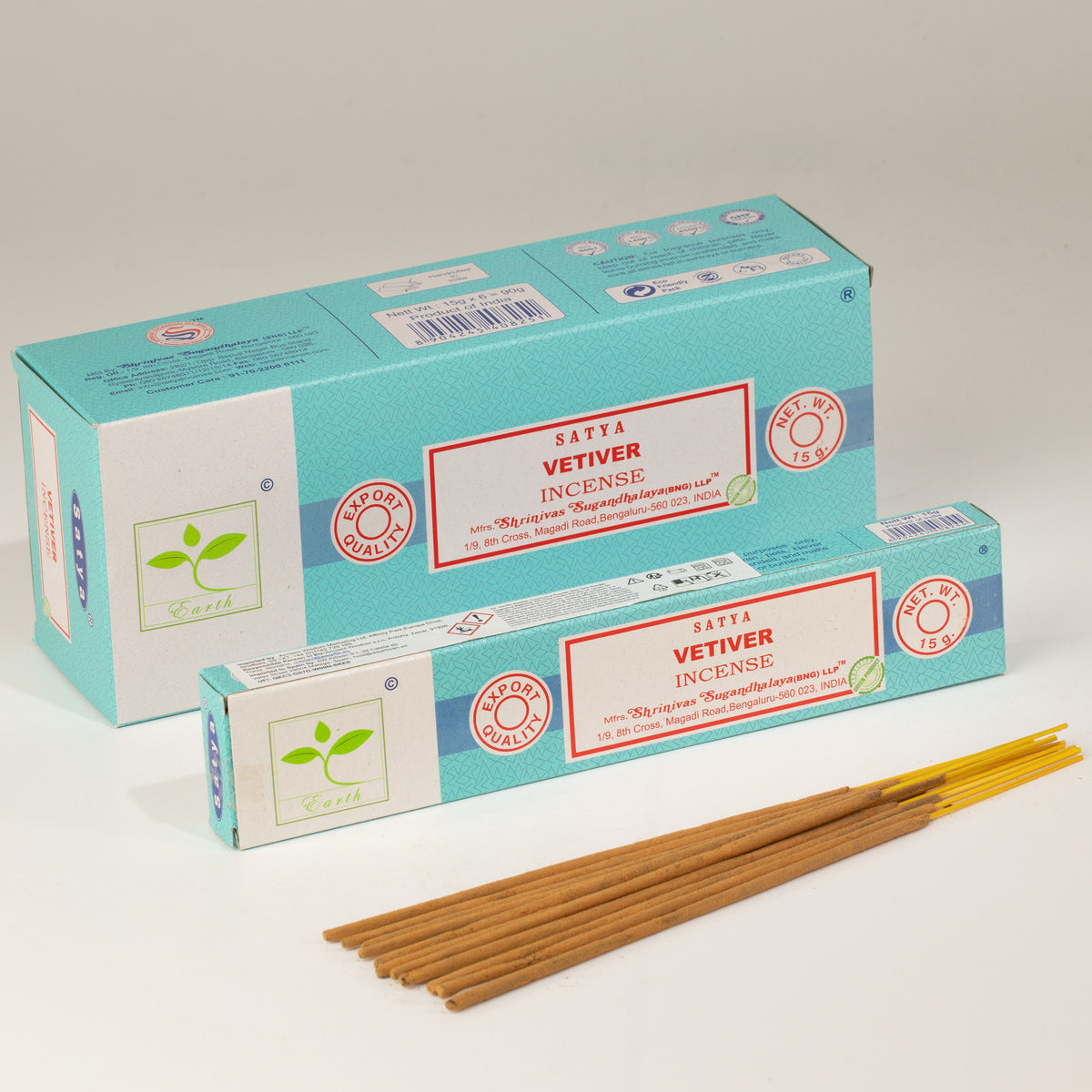 Satya Vetiver Incense Sticks – view 2