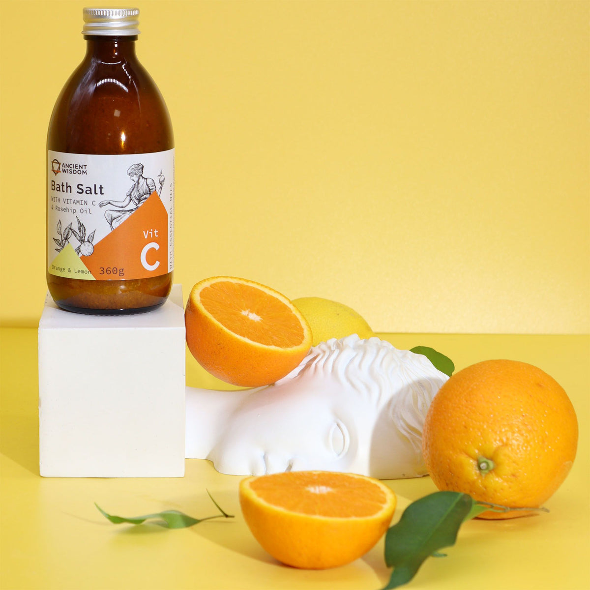 Vitamin C Himalayan Bath Salt - Ancient Goddess