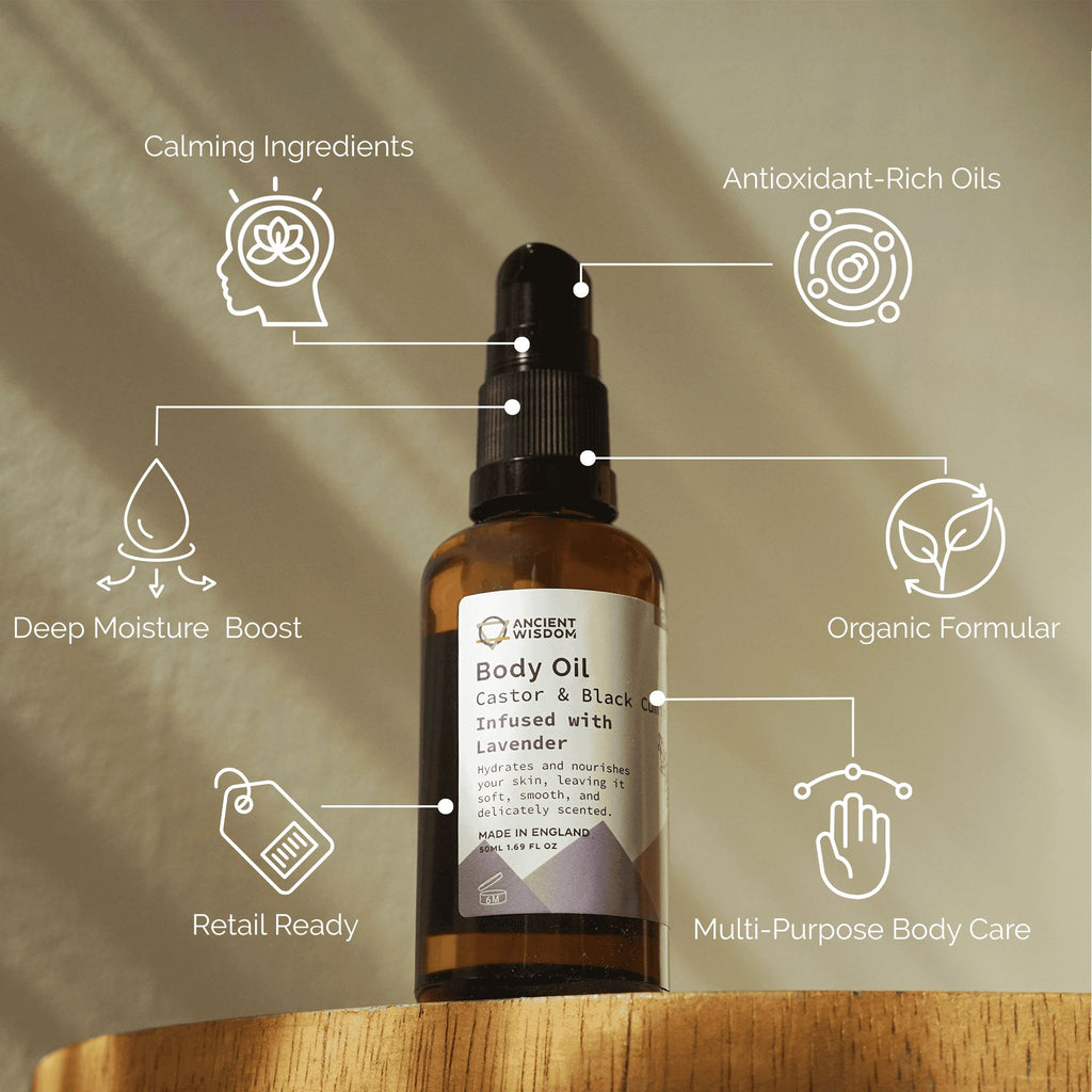 Organic Body Oil 50ml - Lavender – view 5