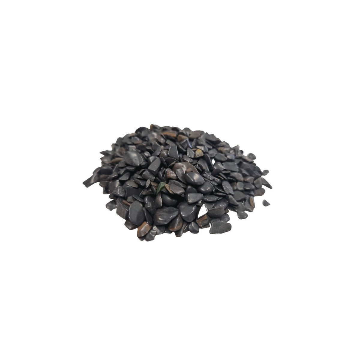 Black Tourmaline Gemstone Chips - 1kg Bulk Pack