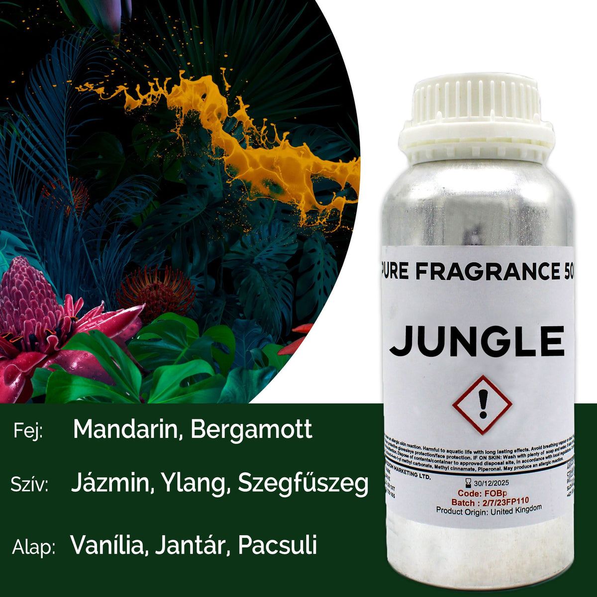 Jungle Pure Fragrance Oil - 500ml – view 6