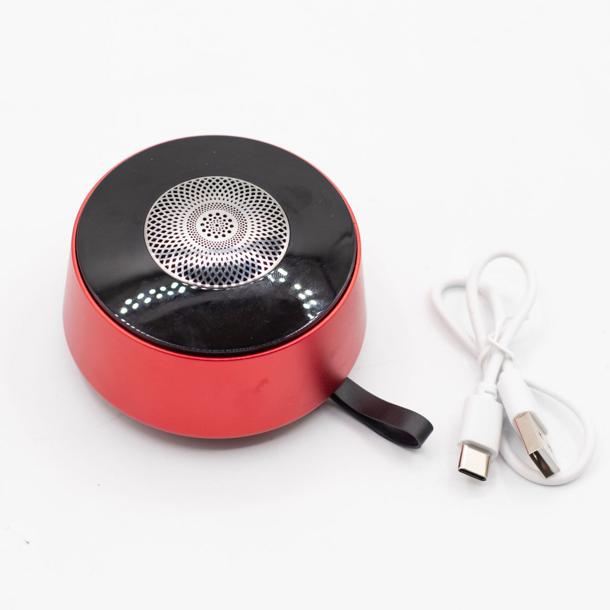 Red Mandala LED Mini Bluetooth Speaker