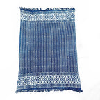 Handmade Indigo Throw - 170x120cm - Seedha Arrows – view 4