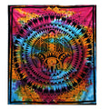 Double Cotton Bedspread & Wall Hanging - Hamsa 230x200cm