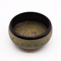 Earth Powder Singing Bowl - Mantra Five Buddha (16cm)