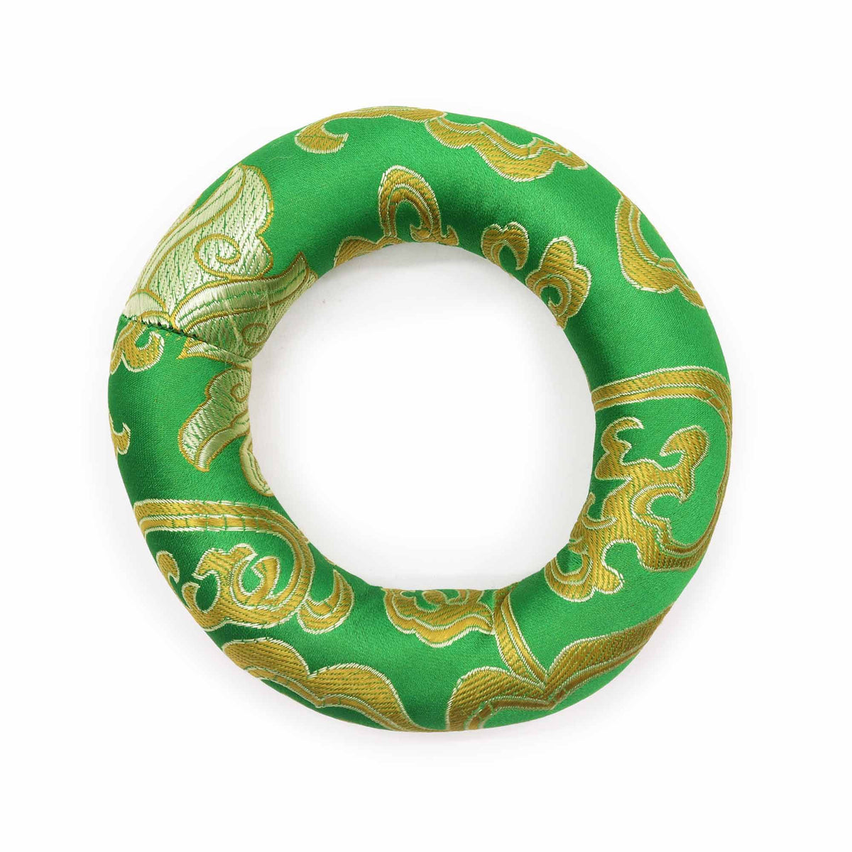 Green Hoop Cushion 10cm for 12-14cm Singing Bowl – view 2