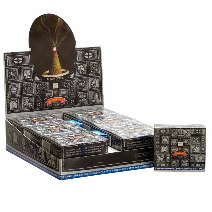 Satya Super Hit Nag Champa Dhoop Cones