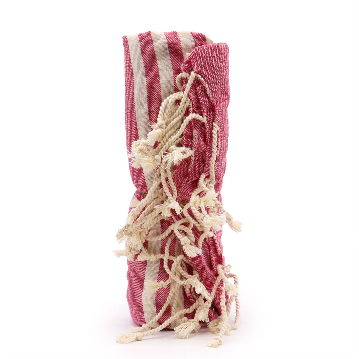 Cotton Pareo Throw - 100x180 cm - Hot Pink – view 3