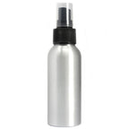 Aluminium Bottle 100ml with Black Spray Top