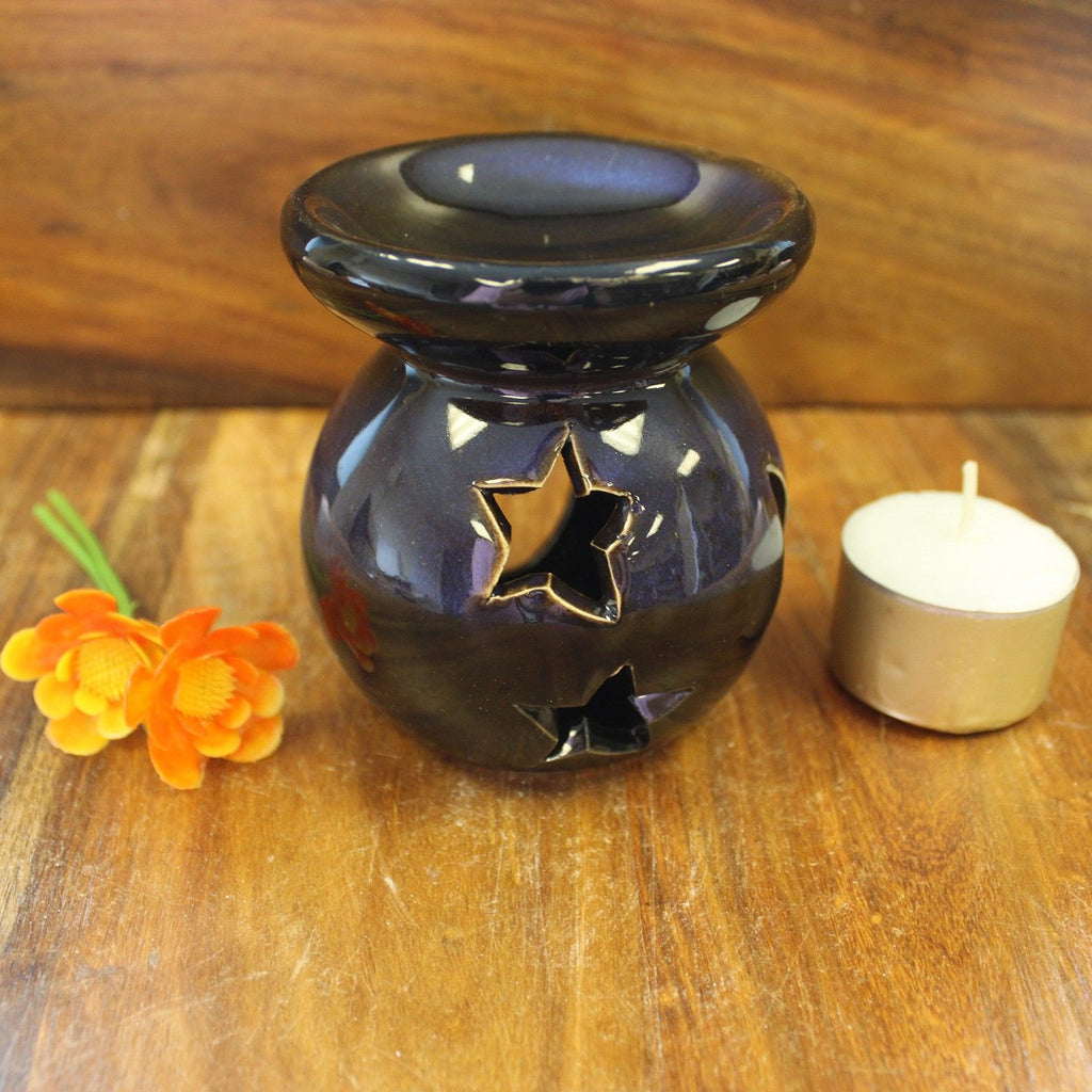 Sun and Star Ceramic Oil Burner – view 2