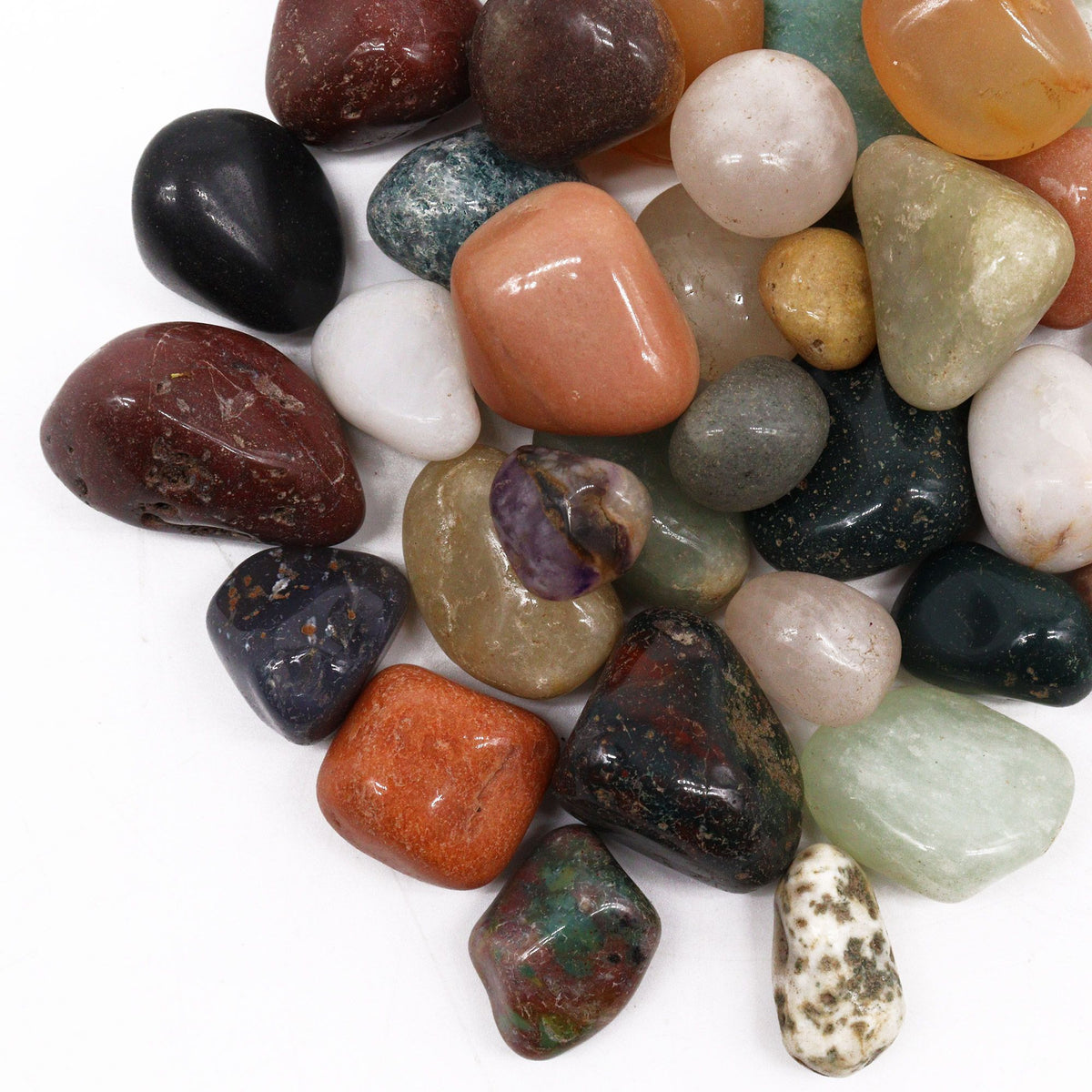 Mixed Agate Stones - 1kg Bulk Pack, 20-30mm – view 7