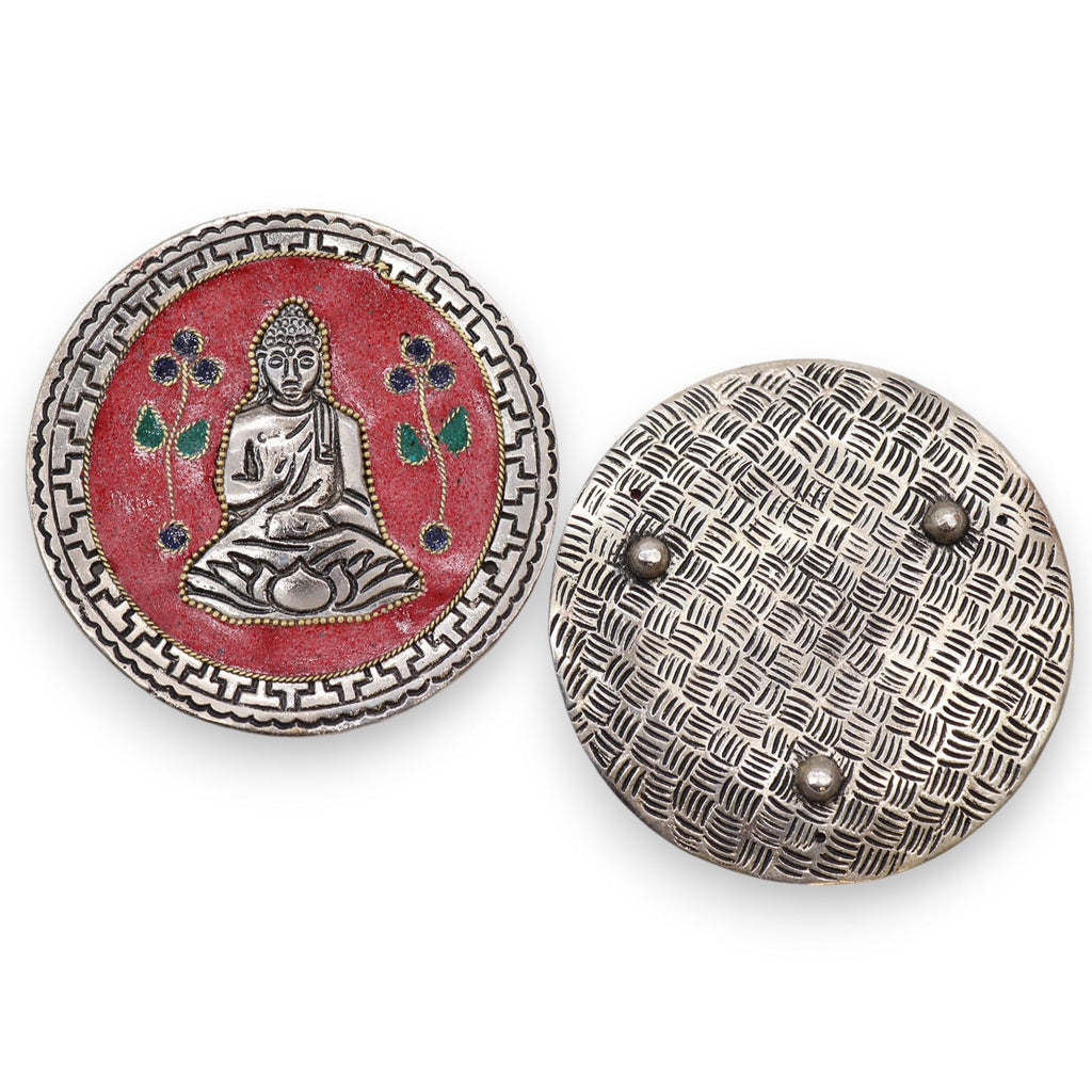 Red Buddha Incense Stick Holder 10cm – view 3