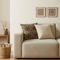 Neutral Geo Cushion Cover, Creme, 45x45cm
