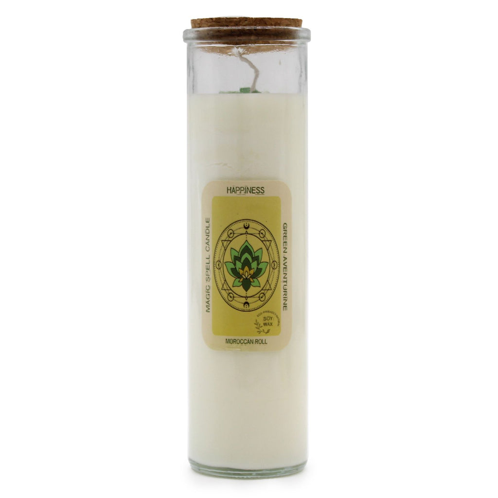 Magic Spell Candle in Glass Jar - Happiness – view 2