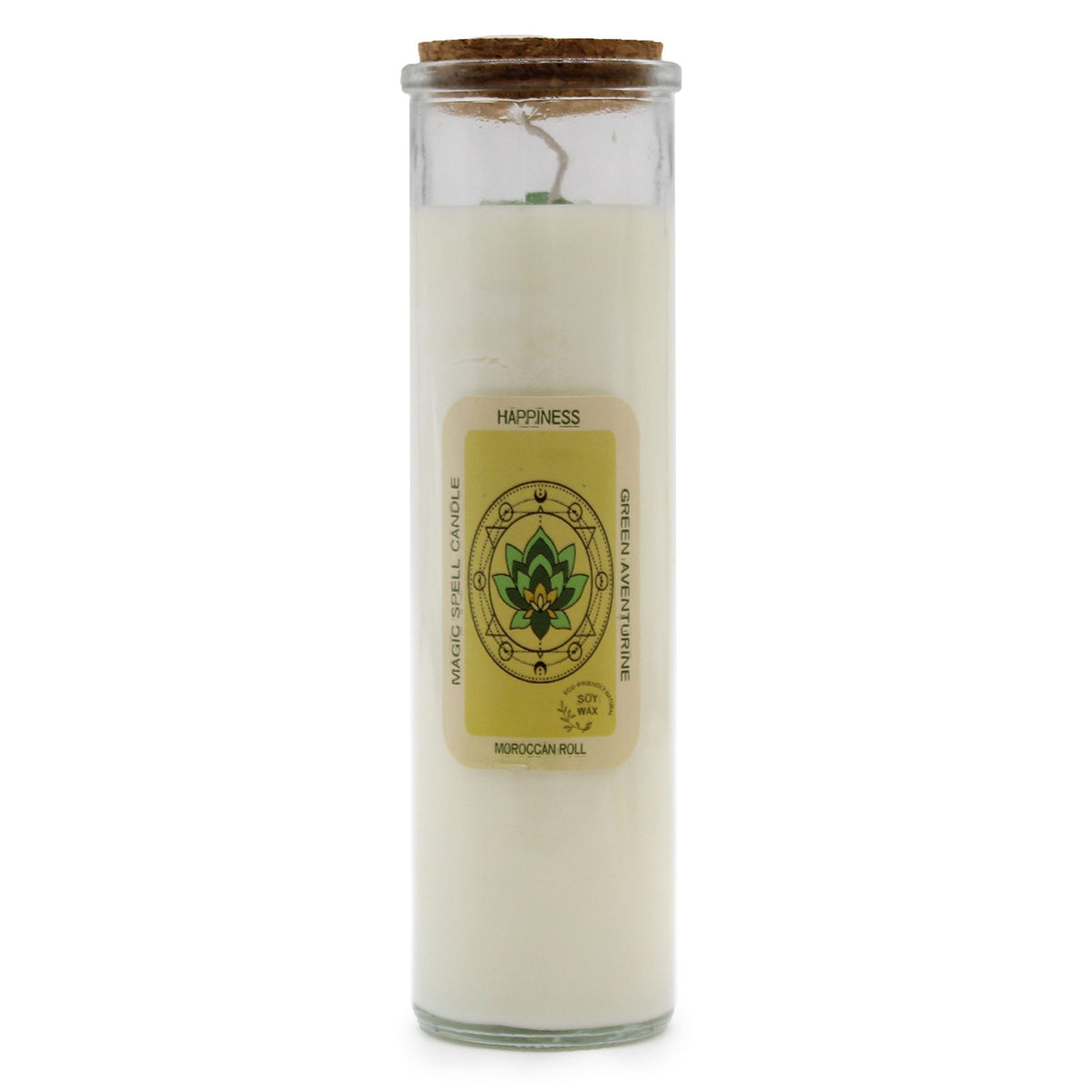 Magic Spell Candle in Glass Jar - Happiness – view 2