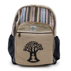 Large Hemp Backpack - Bodhi Tree Design – view 4
