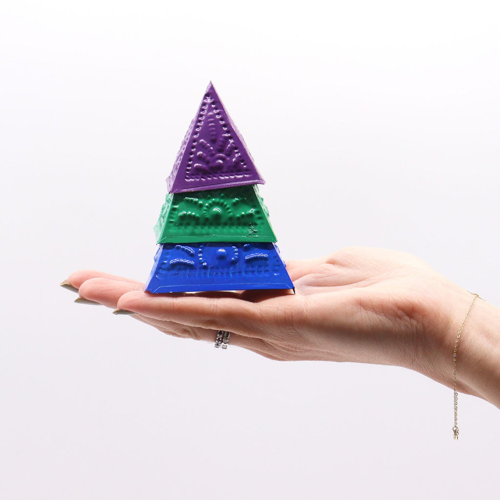 Incense Powder Mould Set - Blue Green Purple – view 5