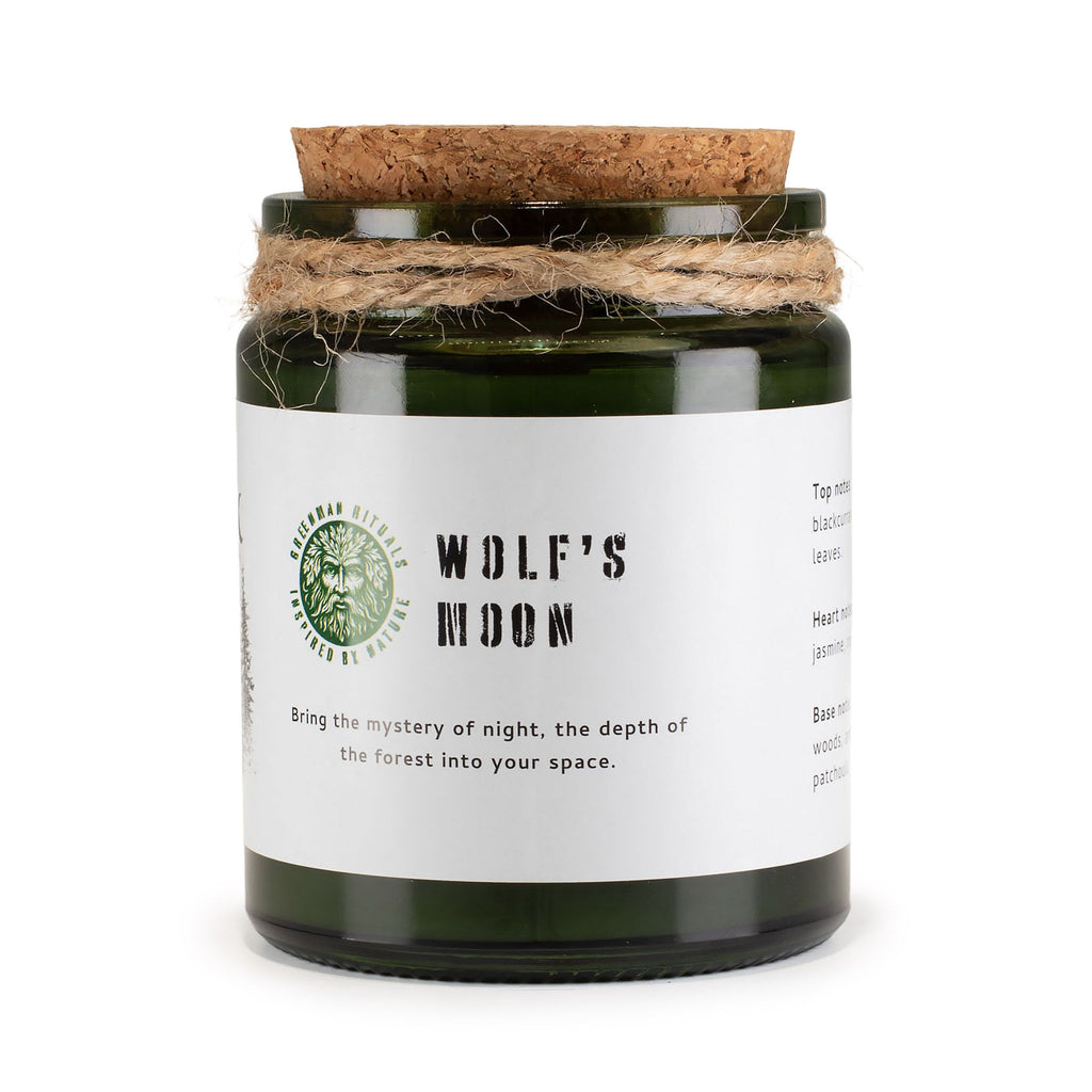Greenman Woodwick Soy Candle - Wolf's Moon – view 7