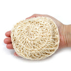 Sisal Sponge and Scrub - Soft Round Exfoliating Cushion – view 4