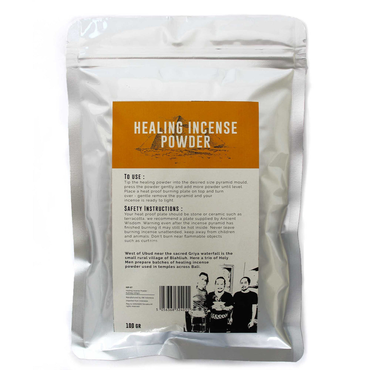 Healing Incense Powder - Nutmeg 100g – view 2