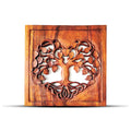 Square Tree of Life Heart Panel - 40x40cm