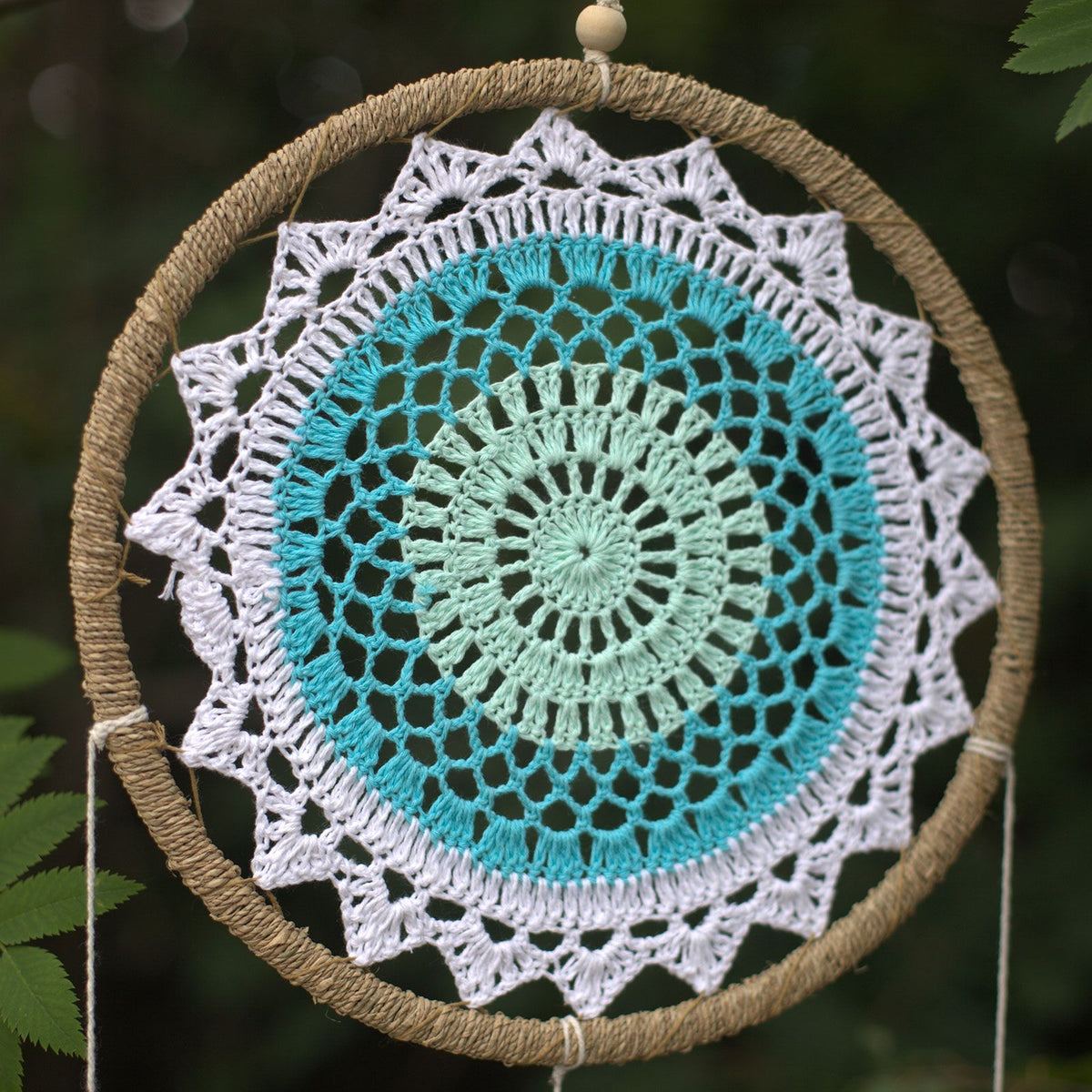 Large Turquoise Dream Catcher - Elemental Spirits – view 8