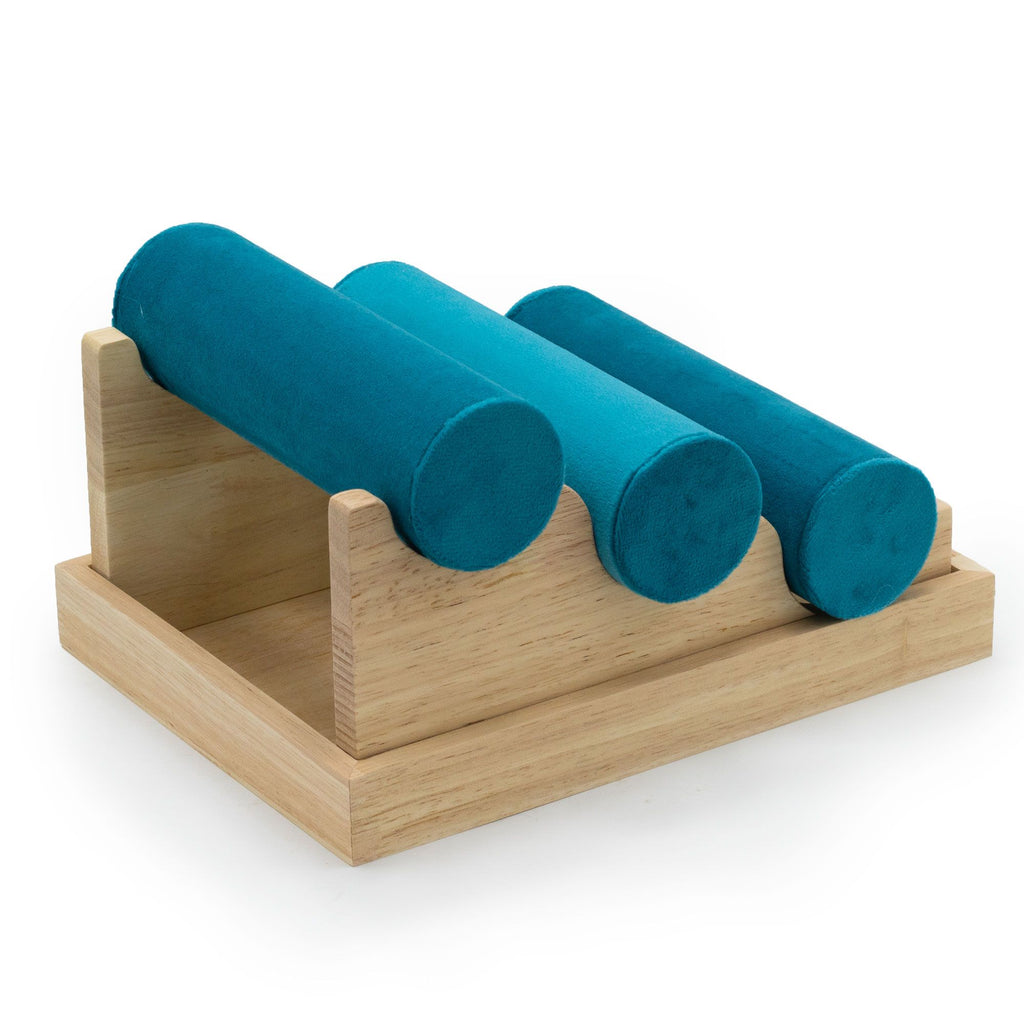 Three Bar Tiered Bangle Display 24x18x13cm – view 2