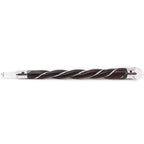 Twisted Wood and Rock Quartz Healing Wand