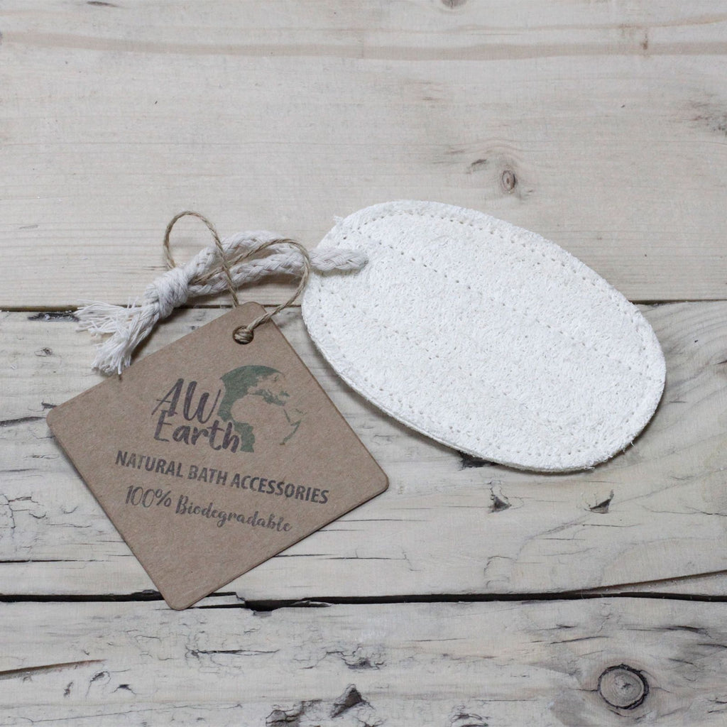 Natural Loofah Oval Rub Pad – view 2