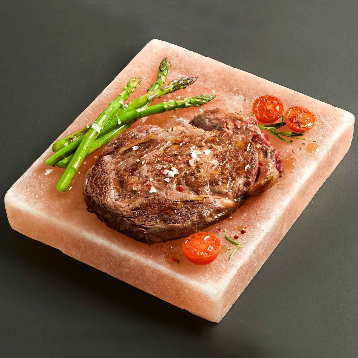 Himalayan Salt Cooking Plate, Square - 20 cm
