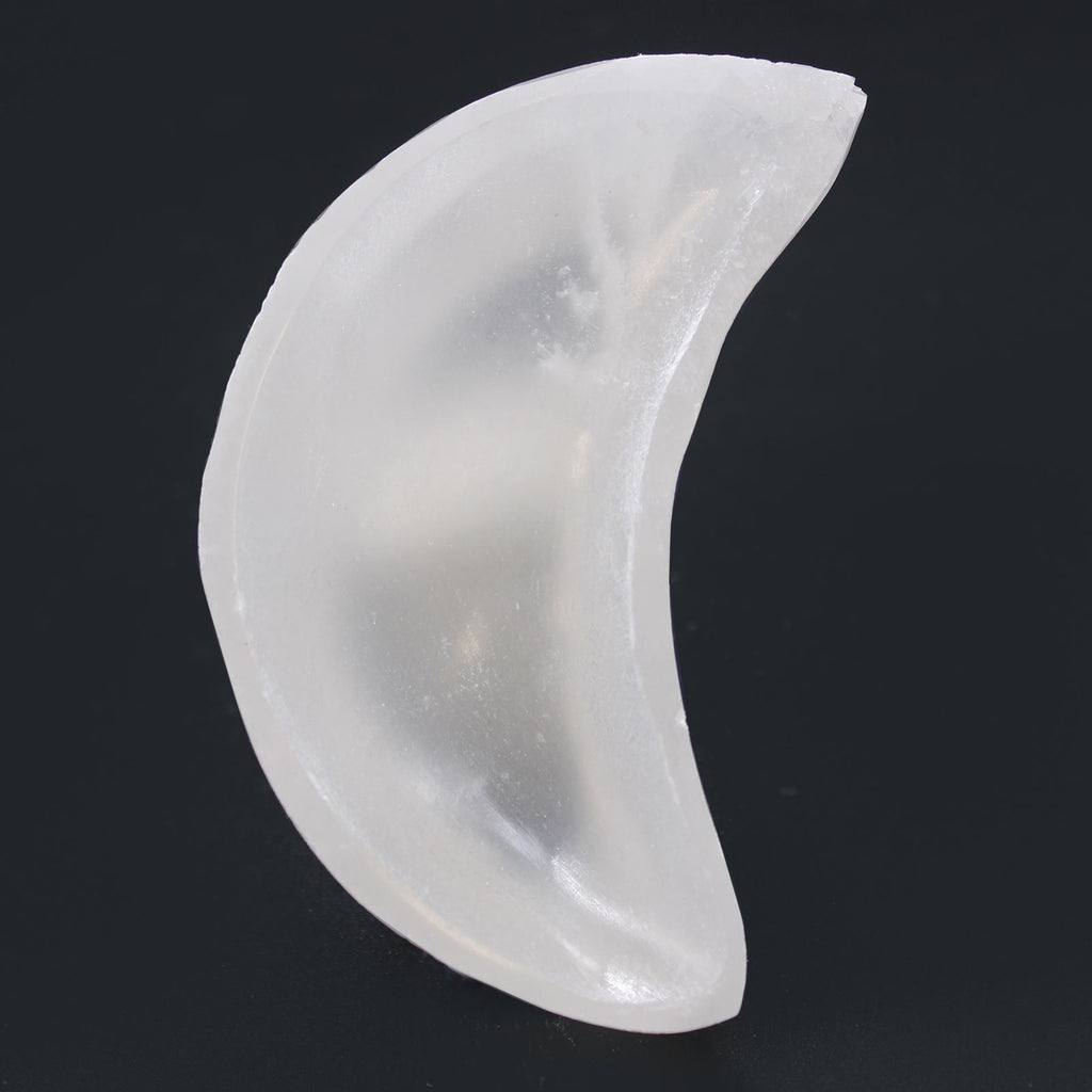 Selenite Moon Bowl - 10cm – view 3