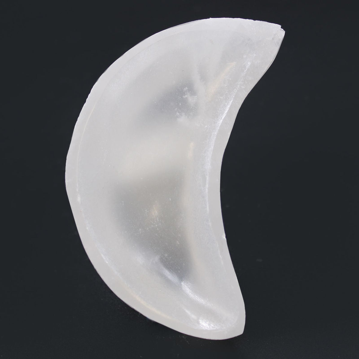 Selenite Moon Bowl - 10cm – view 3