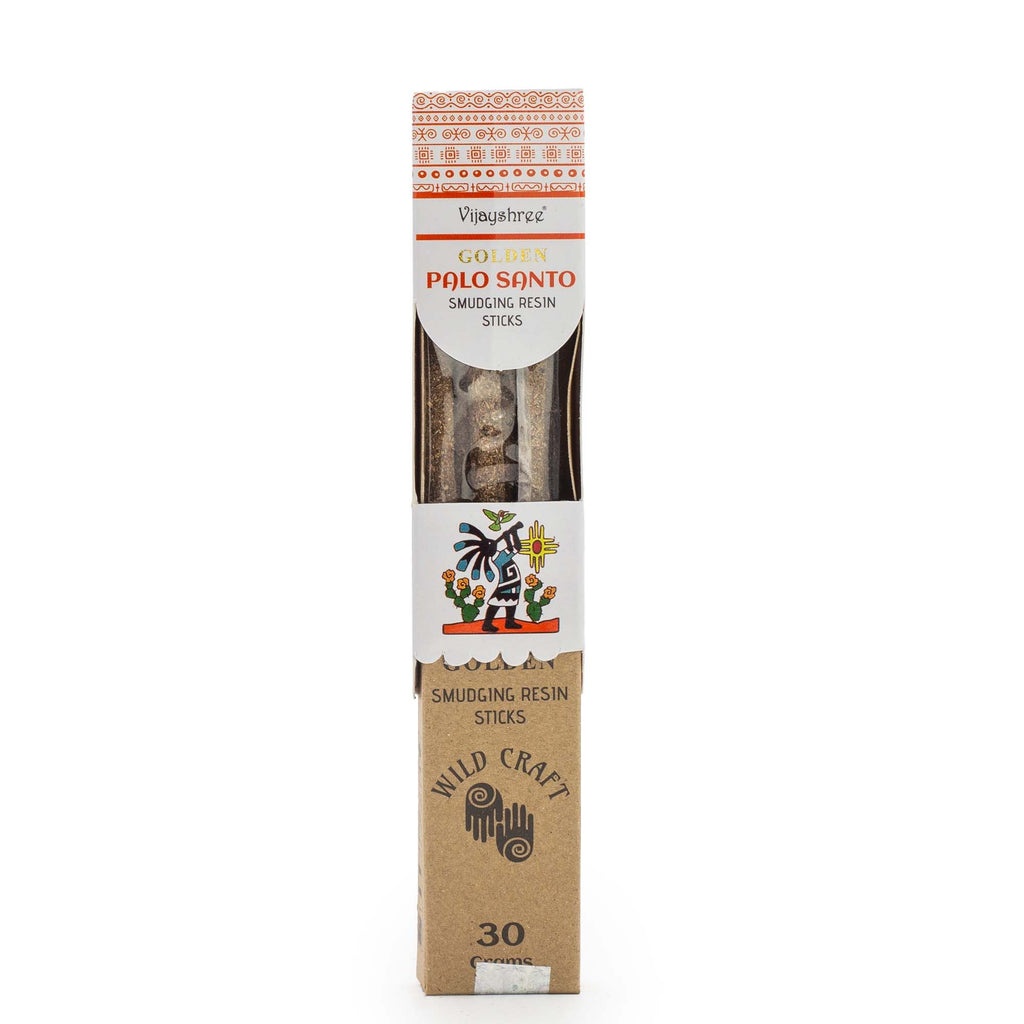 Golden Palo Santo Smudging Resin Sticks - 30g Pack of 6 – view 5