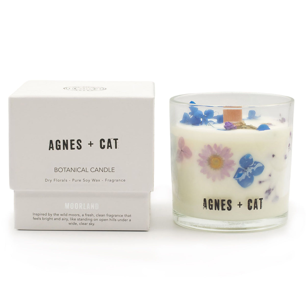 Agnes + Cat Botanical Soy Wax Candle - Moorland – view 6