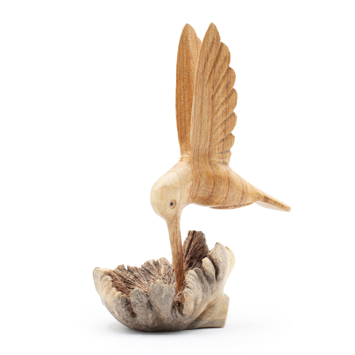 Parasite Wood Carving - Hummingbird and Nectar – view 3