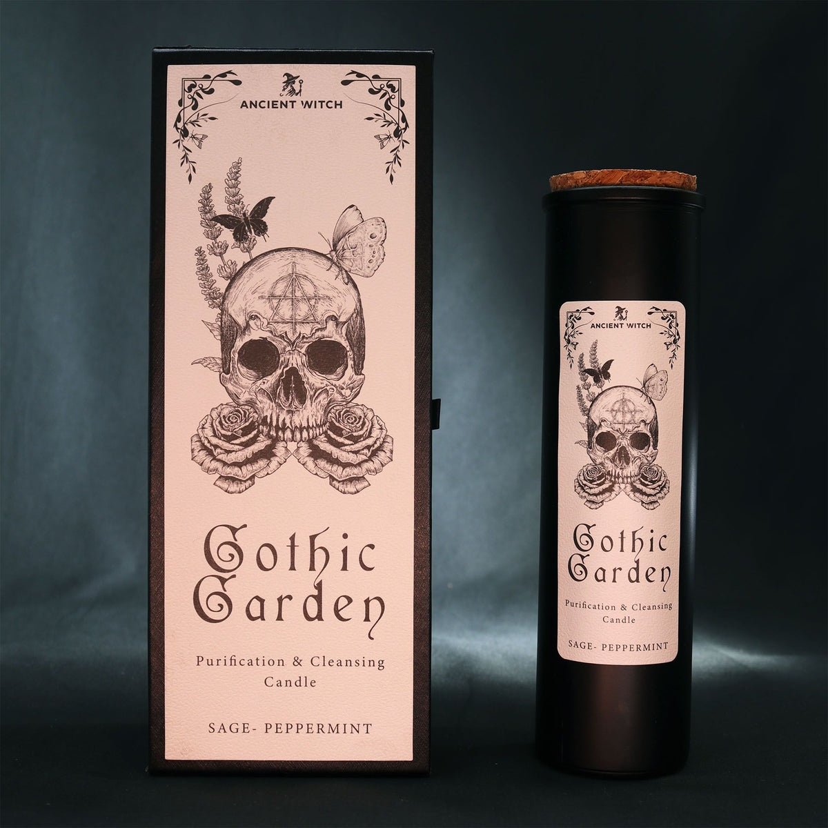 Ancient Witch Gothic Garden Ritual Candle - Sage & Peppermint – view 5