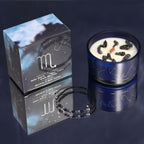 Scorpio Zodiac Crystal Candle with Gemstone Bracelet – view 5