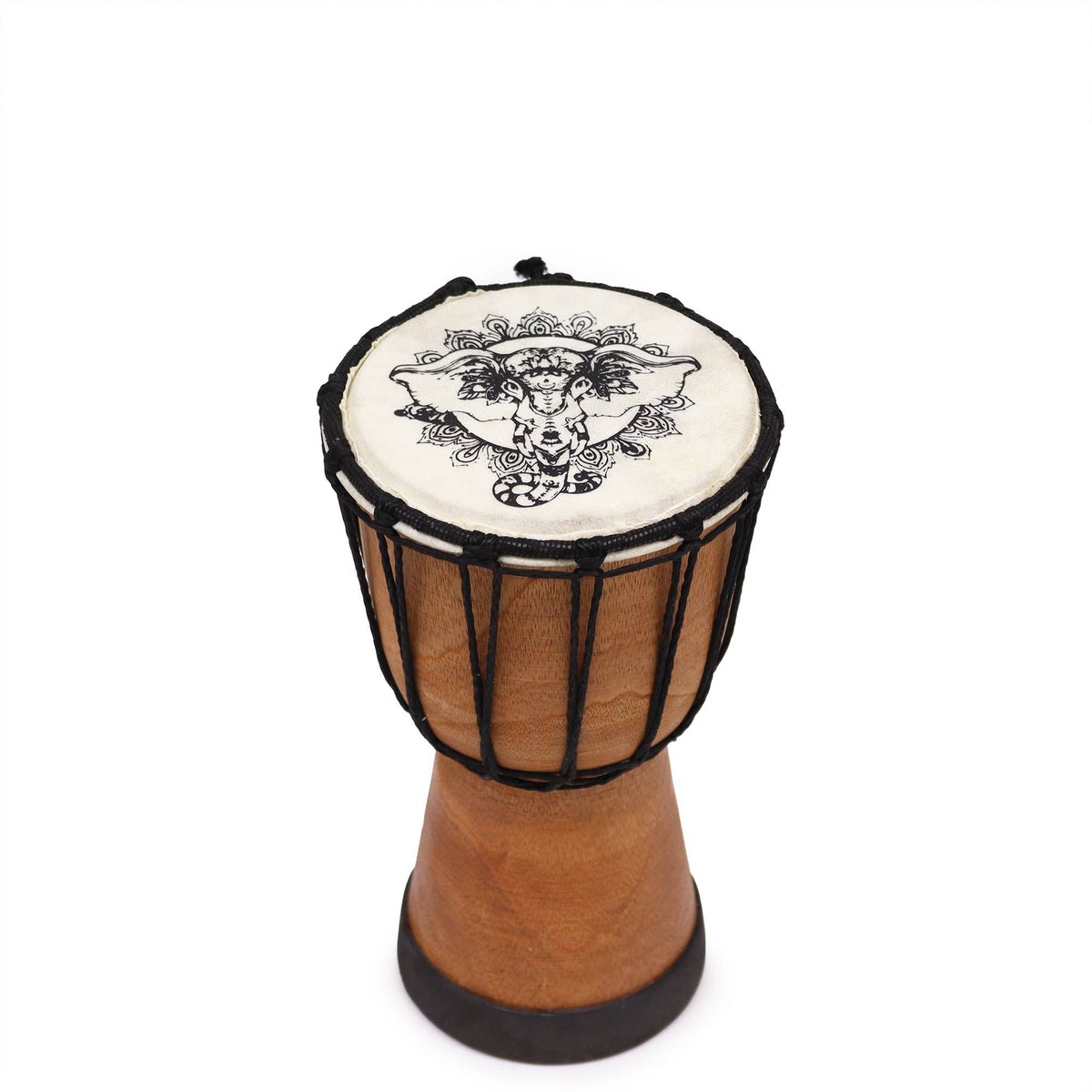 Elephant Wide Top Djembe Drum - 20cm – view 5