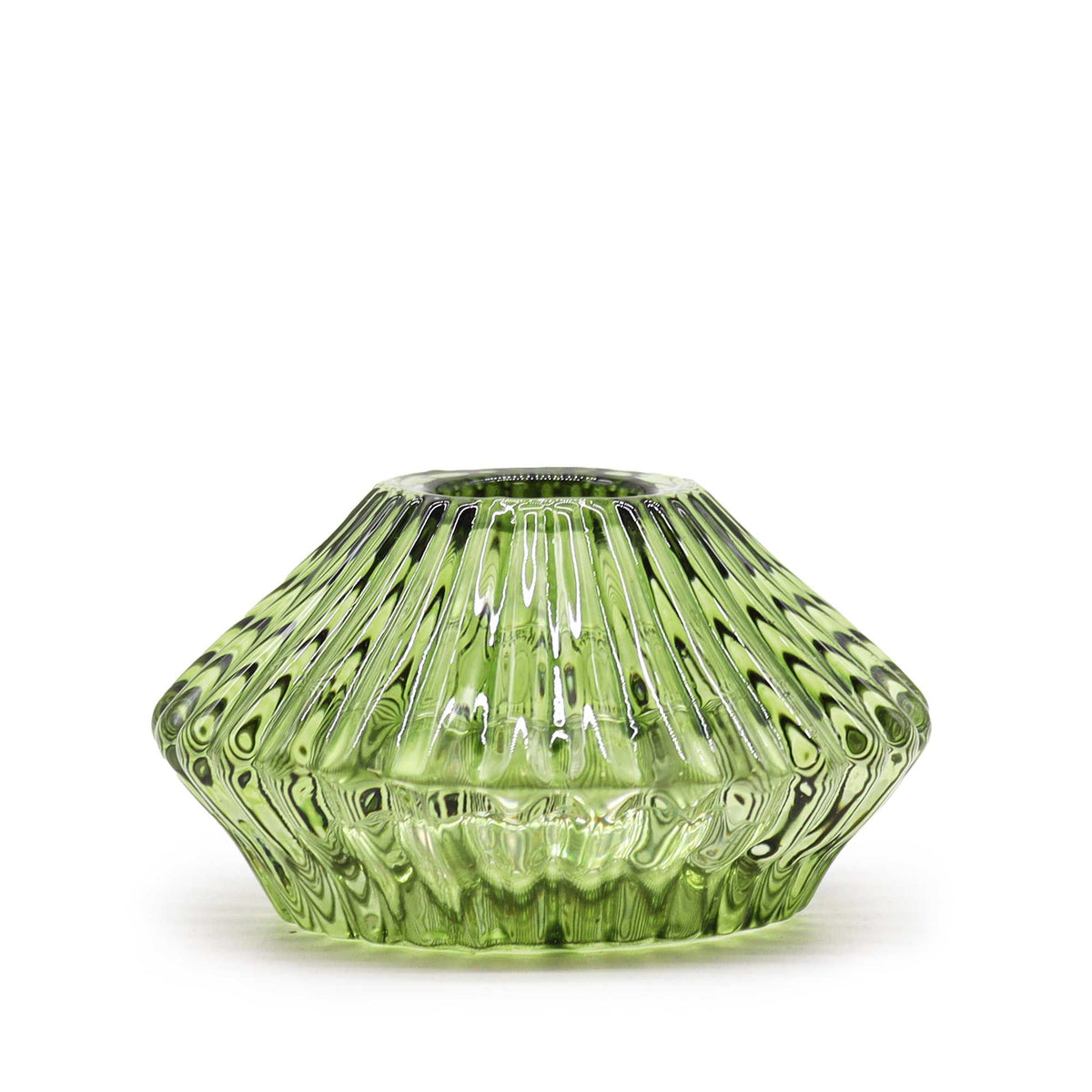 Set of 2 Flower Flip Candle Holders - Garden Jade