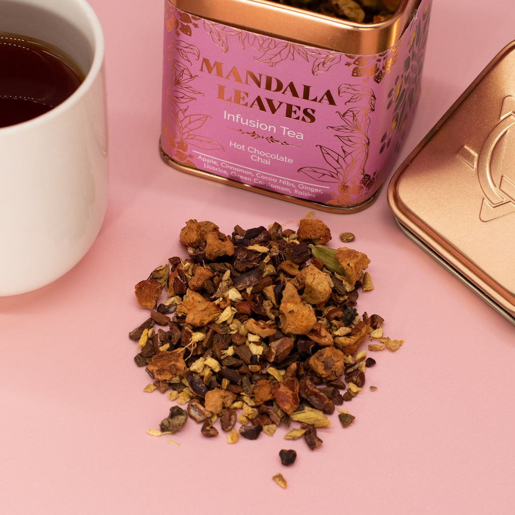 Hot Chocolate Chai Cocoa Spice Tea Tin 50g – view 5
