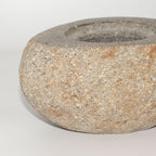 Natural Riverstone Grounding Pot - Large - approx 15x12cm – view 5