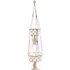 Double-Pot Macrame Plant Hanger, 100cm Long – view 10
