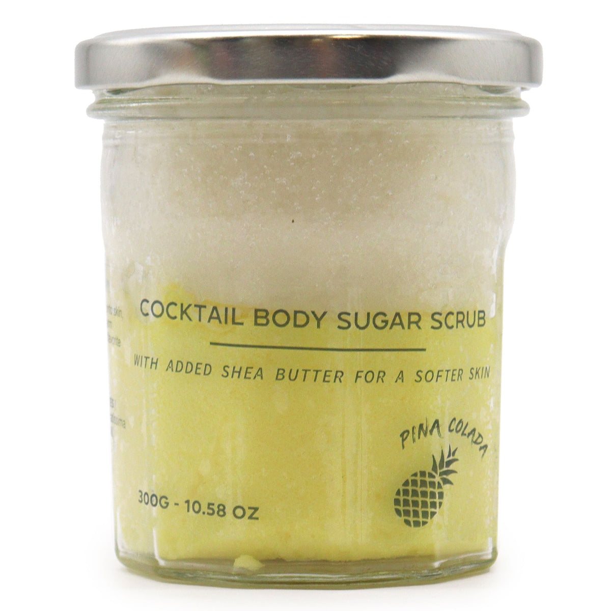 Fragranced Sugar Body Scrub - Pina Colada