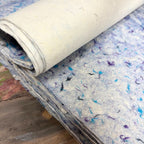Lokta Wrapping Paper 51x76cm, Blue Cotton, Pack of 5