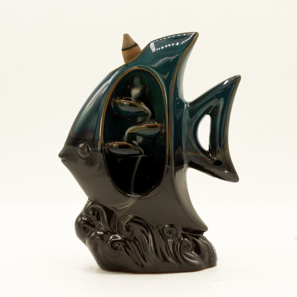 Backflow Incense Burner - Tropical Fish – view 3