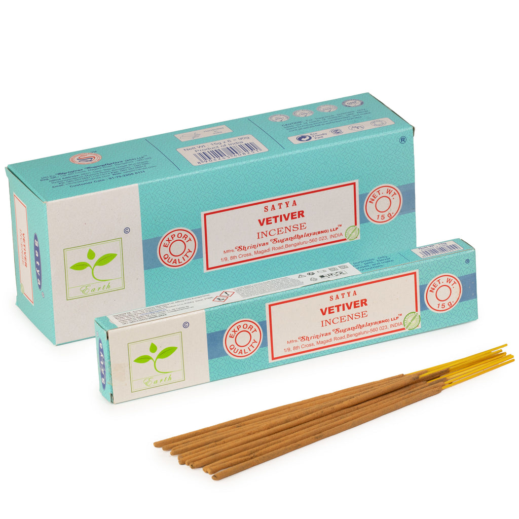 Satya Vetiver Incense Sticks