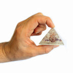 Orgonite Pyramid 55mm with Gemstone Chips and Copper – view 2